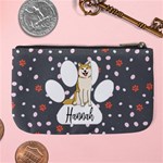 Personalized Pet Illustration Large Coin Purse Large Coin Purse Back