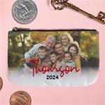 Personalized Photo Family Name Any Text Large Coin Purse Large Coin Purse Front