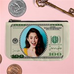 Personalized Photo US Dollar Name Any Text Large Coin Purse Large Coin Purse Front