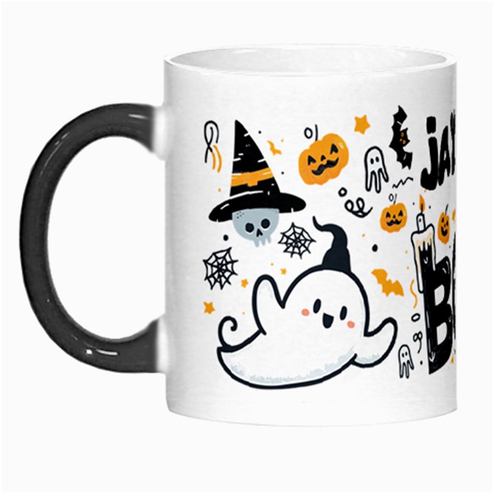 Personalized Halloween Name Any Text Morph Mug Morph Mug