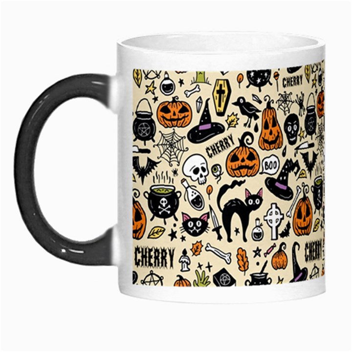 Personalized Halloween Name Any Text Morph Mug Morph Mug