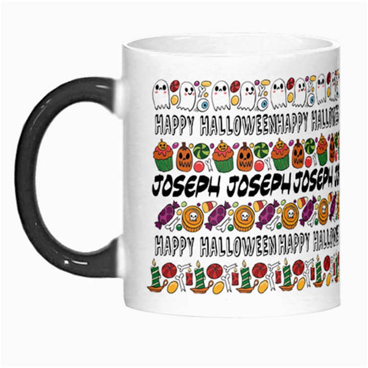 Personalized Halloween Name Any Text Morph Mug Morph Mug
