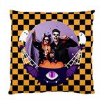 Personalized Photo Checked Pattern Standard Cushion Case Standard Cushion Case (One Side) Front