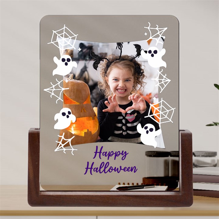 Personalized Photo Ghost Acrylic UV Print 6  Tabletop Frame Acrylic UV Print 6  Tabletop Frame (U-Shape)