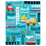 Personalized Baby Car Blanket Premium Plush Fleece Blanket (Medium) 60 x50  Blanket Front