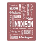 Personalized Name Gift Two Sides Premium Plush Fleece Blanket (Mini) 35 x27  Blanket Front