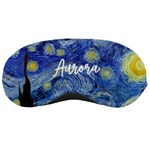 Personalized Name Any Text The Starry Night Sleep Mask Sleep Mask Front