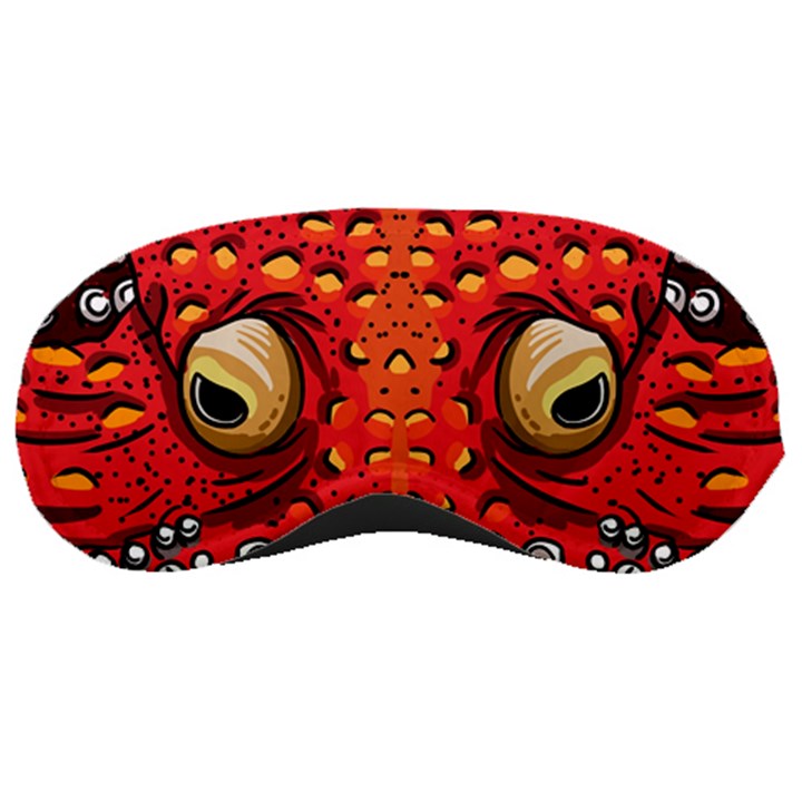 Personalized Angry Octopus Sleep Mask Sleep Mask