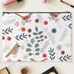 Flower and bird Cosmetic Bag (XXXL) Back