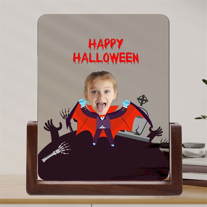 Personalized Photo Vampire Acrylic UV Print 6  Tabletop Frame Acrylic UV Print 6  Tabletop Frame (U-Shape)