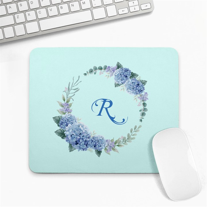 Hydrangeas frame Mousepad Collage Mousepad