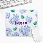 Hydrangeas Personalized Name Mousepad Collage Mousepad 9.25 x7.75  Mousepad - 1