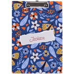 Butterfly A4 Acrylic Clipboard Front