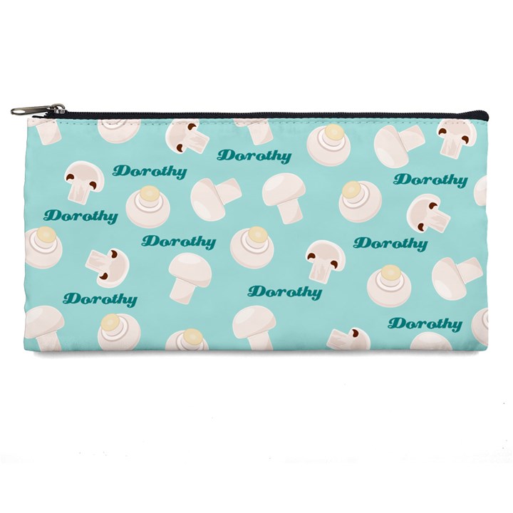 Personalized Mushroom Pattern Name Pencil Case Pencil Case