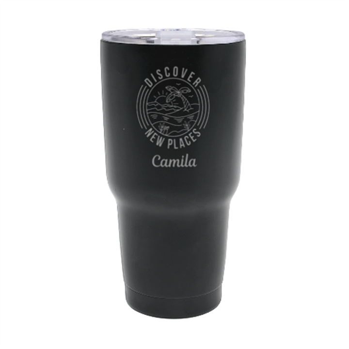 Personalized Name Any Text Summer Holiday 30oz Thermal Travel Tumbler 30oz Thermal Travel Tumbler