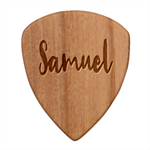 Personalized Happy Birthday Name Guitar Picks Set Guitar Shape Wood Guitar Pick Holder Case And Picks Set Pick