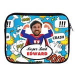 Personalized Photo Super Dad Father Name iPad Zipper Case Apple iPad Zipper Case Front