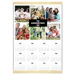 Personalized Family Calendar Canvas Yearly Calendar 16  x 22  Front - Jan 2025