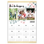 Personalized Family Calendar Canvas Yearly Calendar 16  x 22  Front - Jan 2025