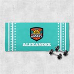 Custom Sport Name Any Text 29 X13  Super Absorbent Gym Sports Towel Front