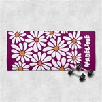 Custom Sunflower Color Name Any Text 29 X13  Super Absorbent Gym Sports Towel Front
